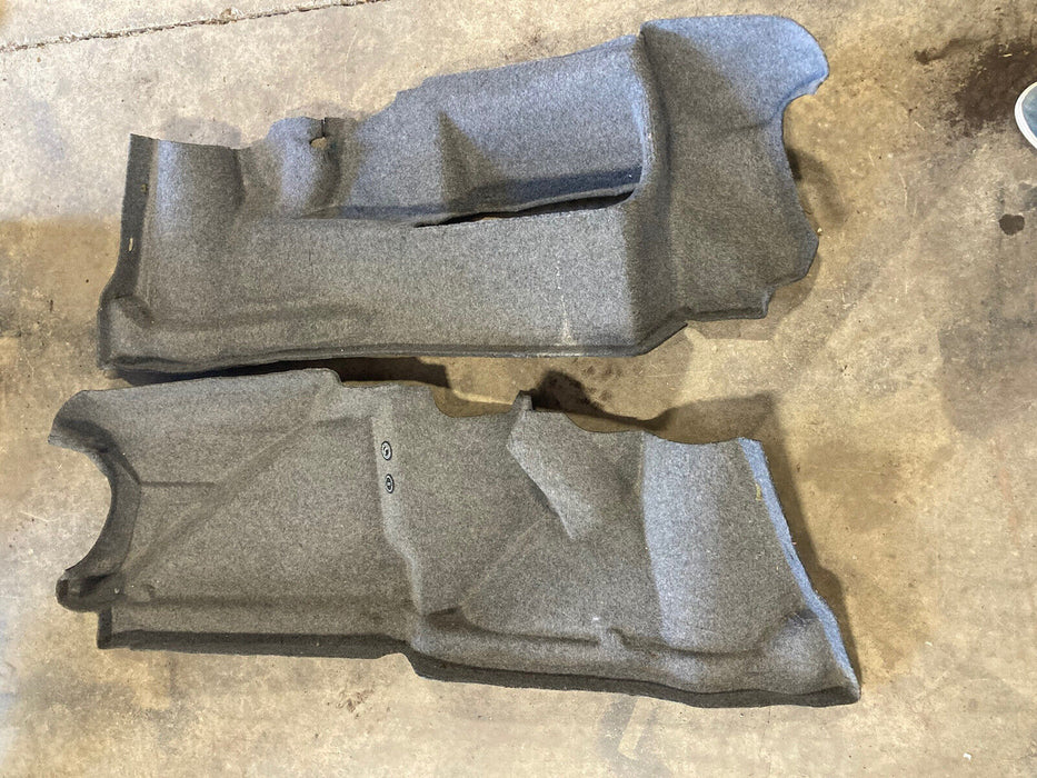 1986-1994 BMW 7 Series E32 Trunk Carpet Panels Side Wall Inserts OEM #1020M