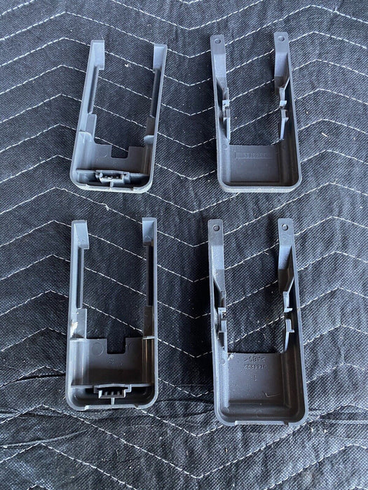 Volvo 740 760 940 960 Seat Rail Cover Trim Set Of 4 Gray 6848509 OEM #1880E