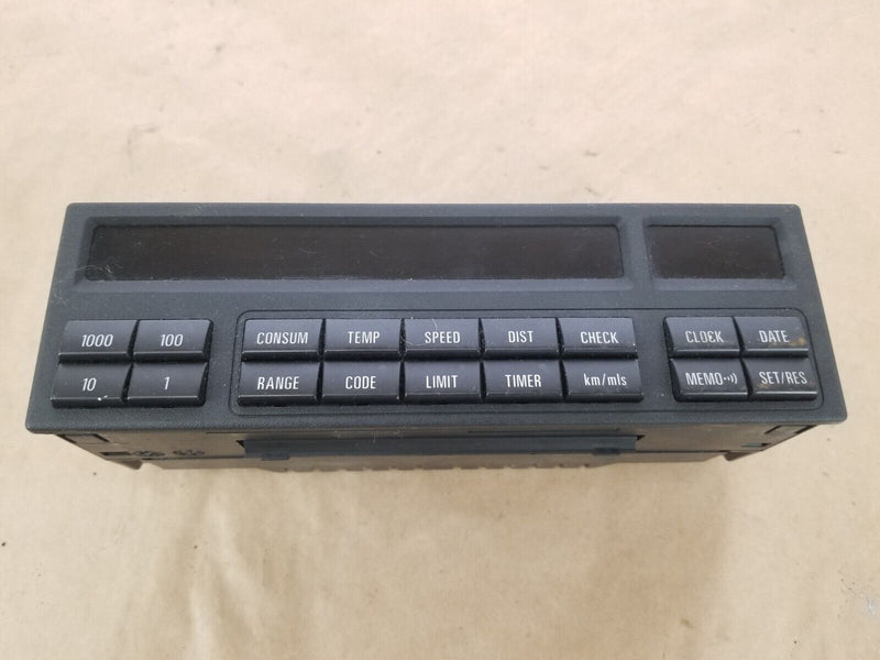 1992 - 1999 BMW M3 E36 OEM ONBOARD COMPUTER CONTROL DISPLAY OBC #762CN