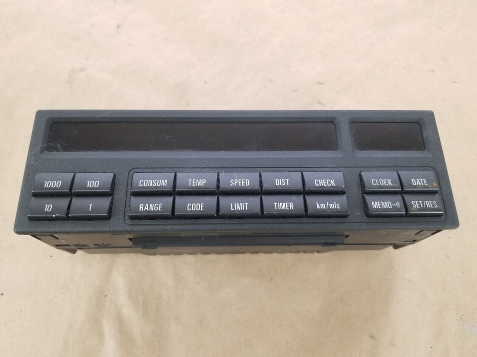 1992 - 1999 BMW M3 E36 OEM ONBOARD COMPUTER CONTROL DISPLAY OBC #762CN