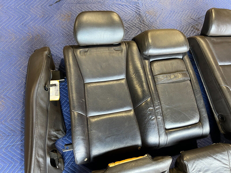 2005-2007 Volvo S60R Rear RH & LH Nordkap Blue Leather Bench Seat Set OEM#1222EM