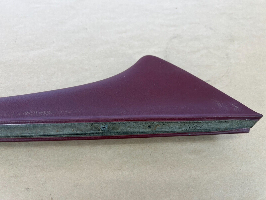 1979-1985 Mercedes 300SD W126 Set of Front Rear L + R Maroon Door Trim OEM#275EM