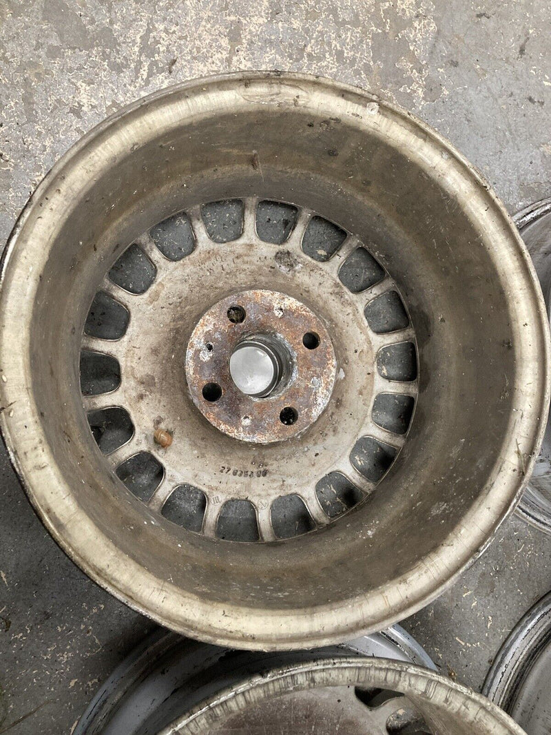 1982-1994 BMW E30 318i 325i Rims Set Of 4 1125688 6Jx14H2 E35 Mag OEM #2500M