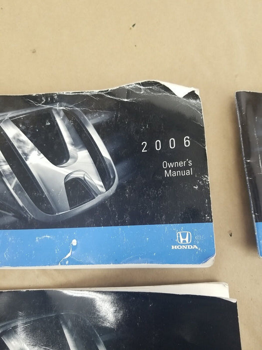 2006 HONDA ELEMENT MANUAL DEALER BOOKLETS, WARRANTY, SERVICE, OWNERS #CNj22