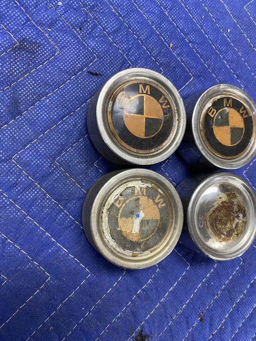 1975-1993 BMW E10 E21 E30 Wheel Center Hub Caps (4) Bottle Caps 13” 14” #3057E