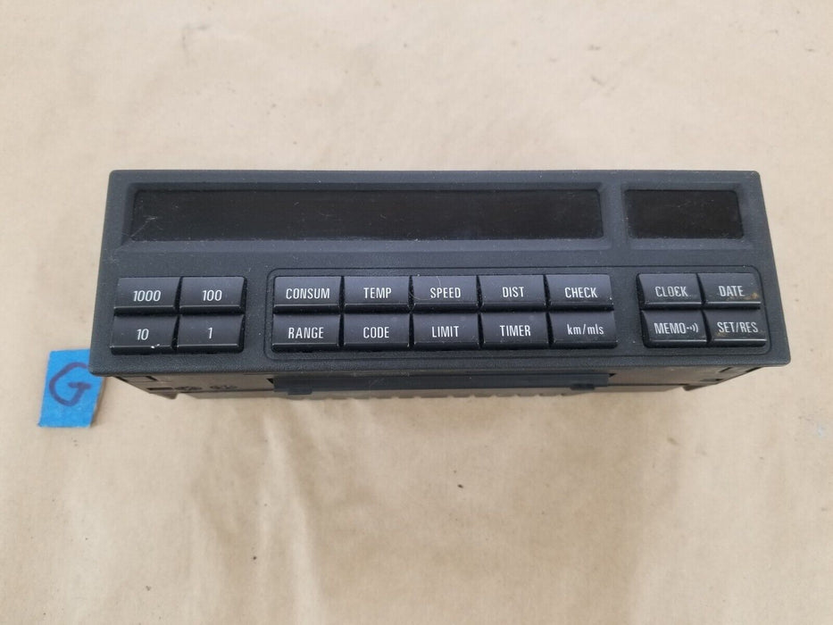 1992 - 1999 BMW M3 E36 OEM ONBOARD COMPUTER CONTROL DISPLAY OBC #762CN