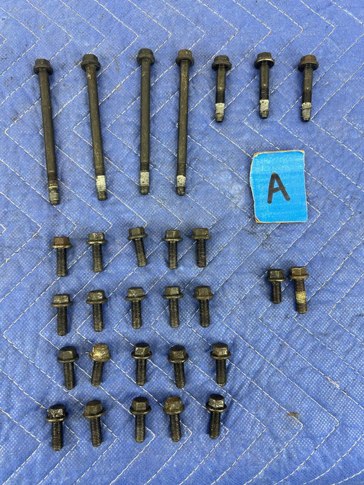 2005-2007 Volvo S60R S60 V70R Oil Pan Mounting Hardware Bolt Set OEM #1363EM