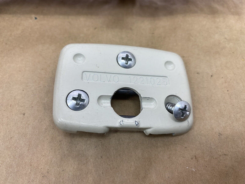 1969-1974 Volvo 144 145 Tan Rear View Mirror & Mounting Plate 1221025 OE #2480EJ