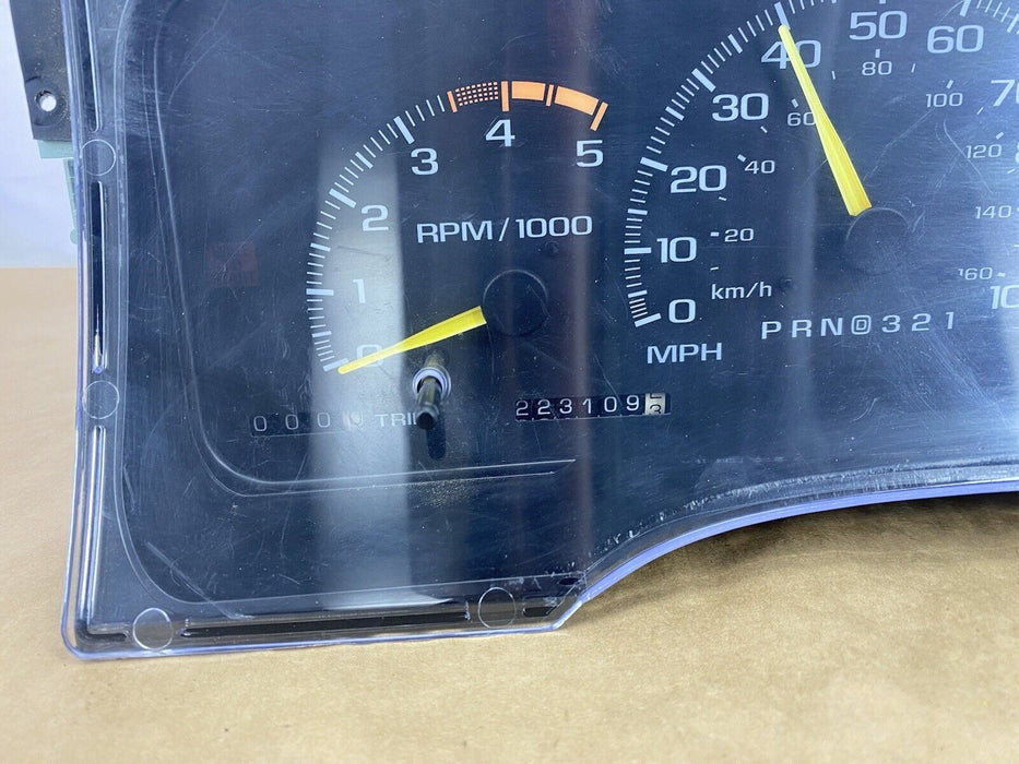 1996 Chevy Suburban 2500 Diesel Automatic Trans Mission Gauge Cluster OEM #2476E