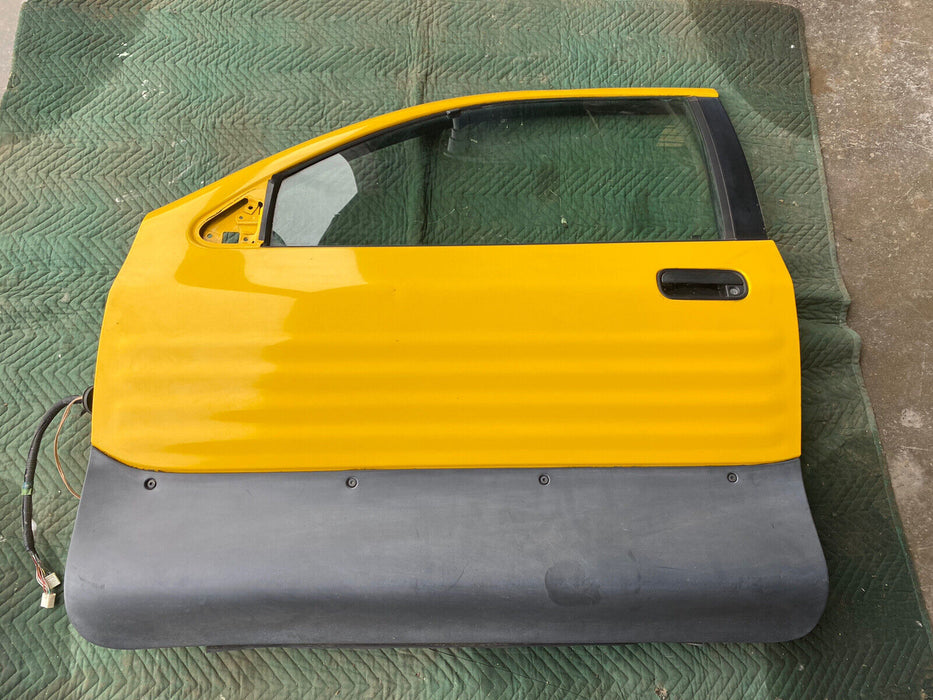 99-01 OEM Left Front Driver Side Door Assembly Yellow LH ISUZU VEHICROSS #626E