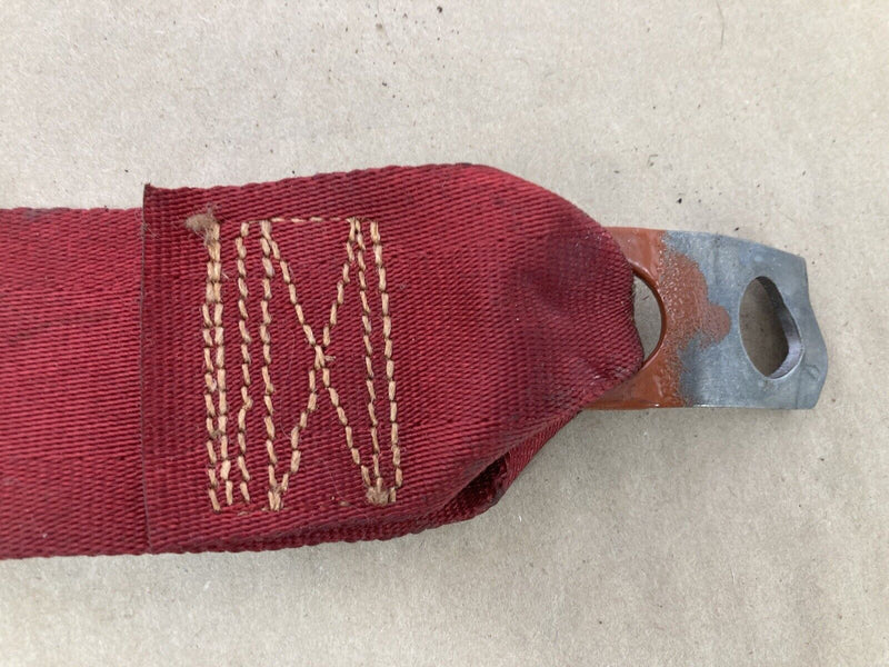 1976-1979 Cadillac Seville Rear Seat Belt Buckle Red Bench GM  OEM #1799M