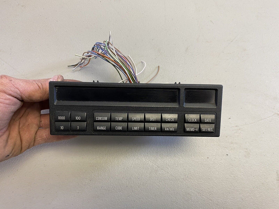 92-99 BMW 3 Series E36 M3 OBC 18 Button Info Center Computer Display OEM #607E