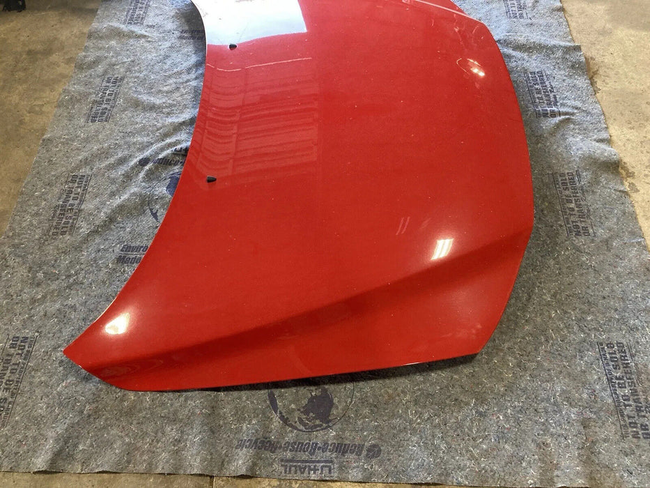 2005 2006 2007 Volvo S60R S60 V70R Hood Bonnet Front Passion Red OEM #1292M