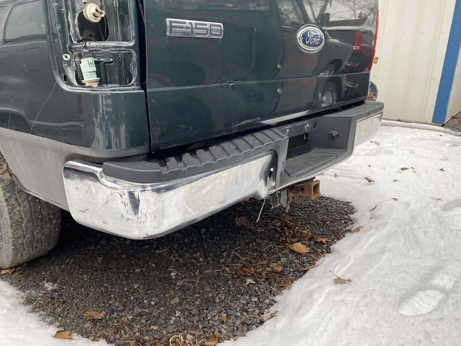 Chrome Rear Bumper Assembly Styleside Fits 04-05 FORD F150 10206764 #228E OEM