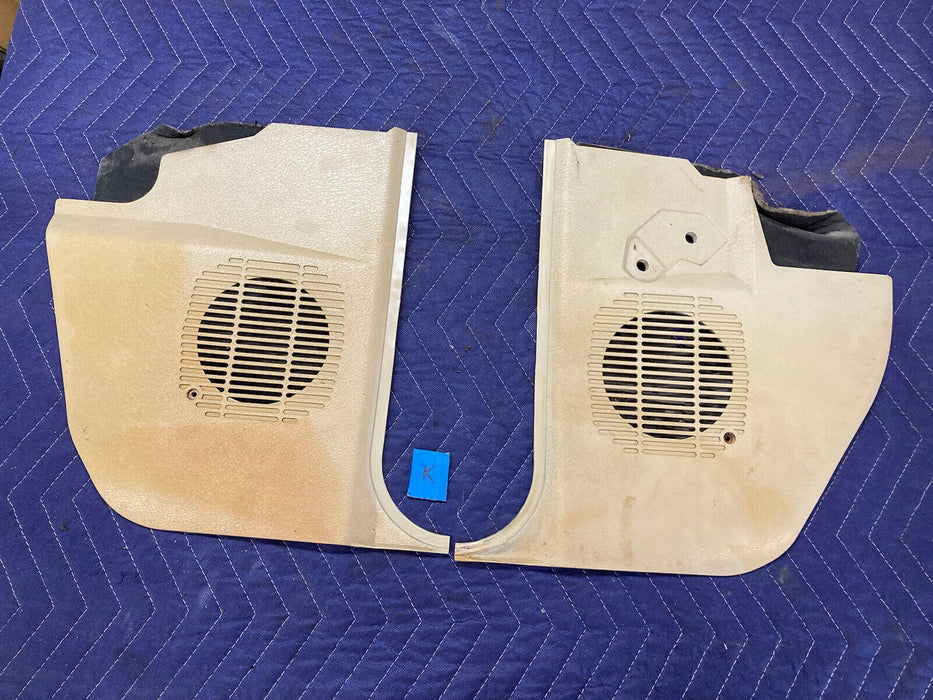 1984-1991 BMW 318i 325i E30 Lower Kick Panel Left Right Pair LH RH OEM #2665M