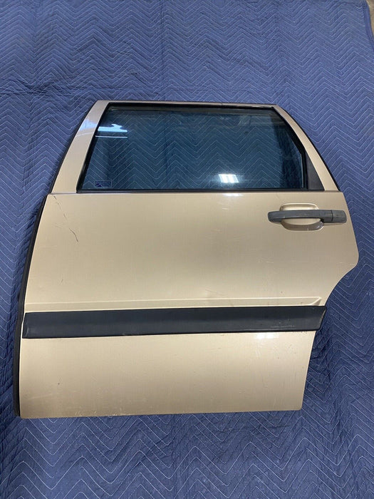 1992-1997 Volvo 850 GLT Sedan L Driver Rear Door Pewter Silver Metallic #2313E