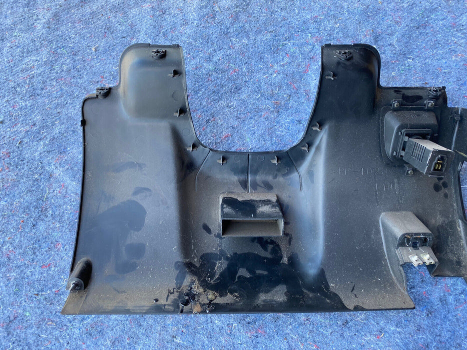 99-01 ISUZU VEHICROSS Lower Steering Column Dash Trim Kick Panel Driver #1394E