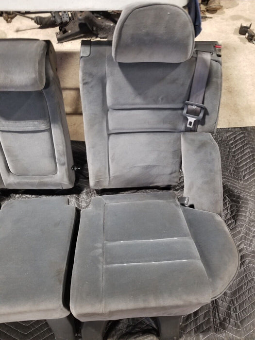 1998- 2000 Volvo V70 S70 V70R Rear Seat Set Gray Cloth OEM #358AN