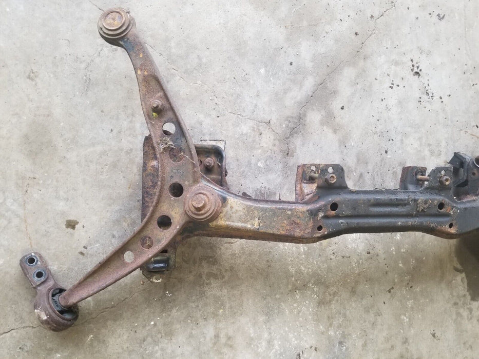 1984-93 BMW E30 318i 325i CROSSMEMBER ENGINE CRADLE SUBFRAME + A ARMS OEM #CN575