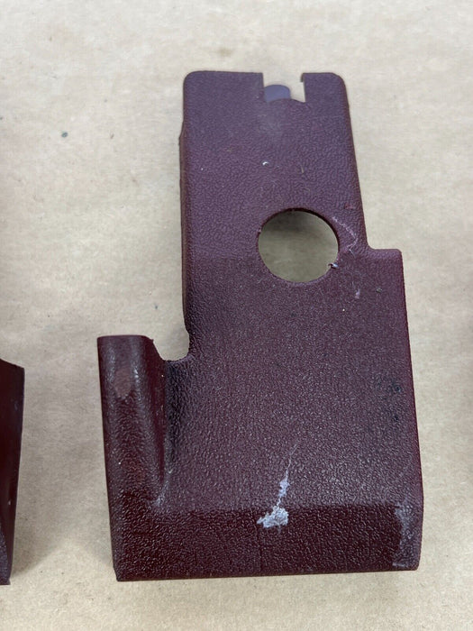 1979-1985 Mercedes 300SD W126 Maroon Set Lower Seat Trim 1266840818 OEM #268EM