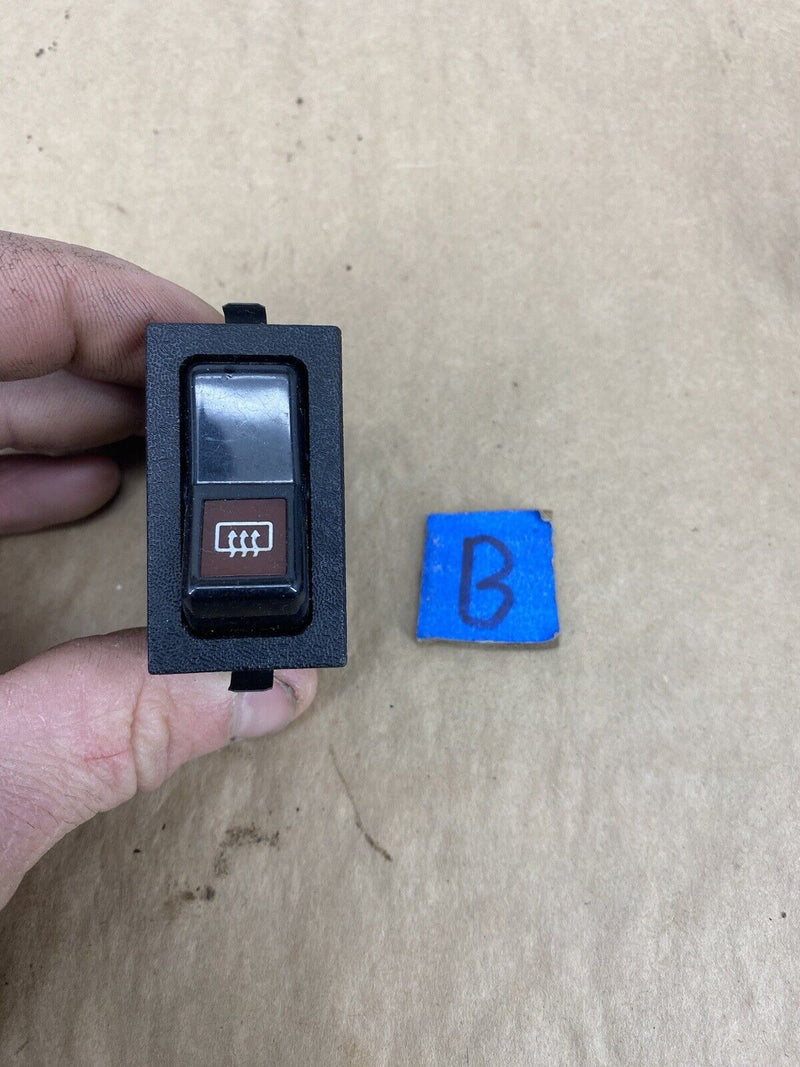 1986-1994 Volvo 240 244 245 Heated Window Defrost Switch 1324679 OEM #2726E
