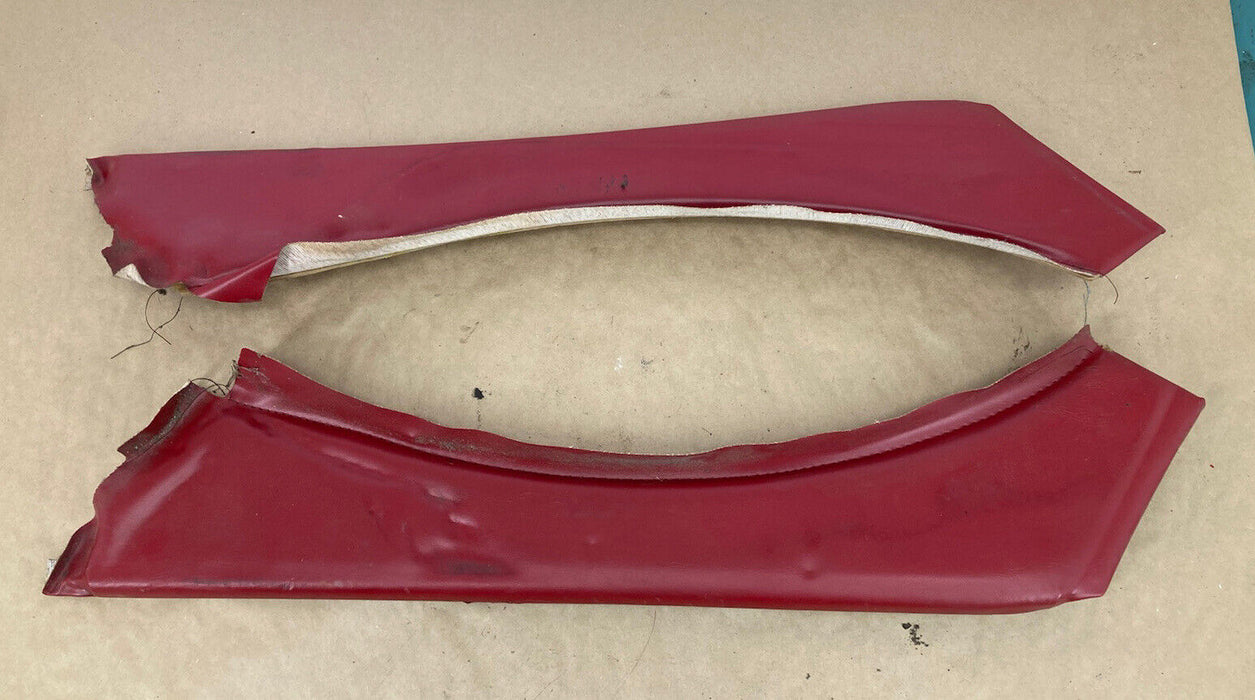 1976-1979 Cadillac Seville Lower Interior Seat Side Trim Rear Red GM OEM #1866M