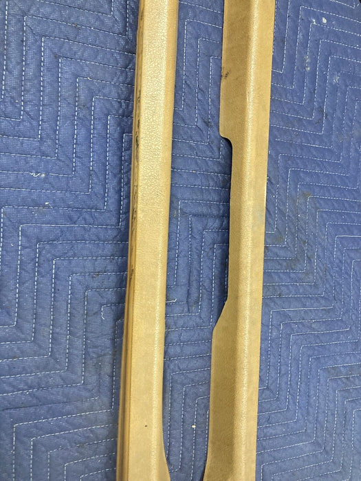 1975-85 Volvo 242 240 244 245 Door Sill Trim Tan Pair LH RH Coupe OEM #1677M