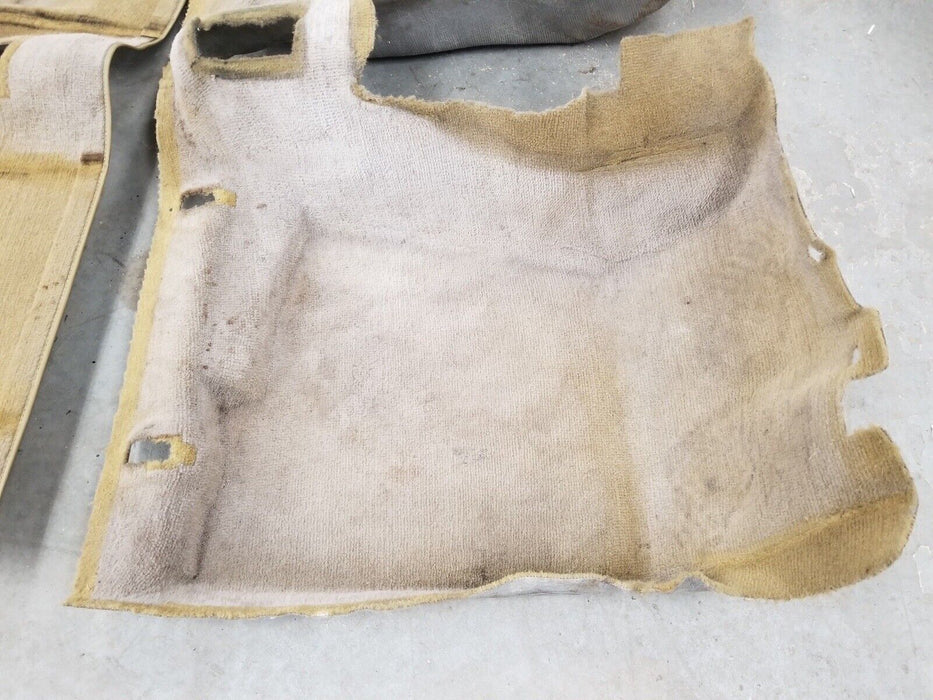 Volvo 240 244 245 Molded Carpet Set Tan Wagon Front & Rear Floor OEM #2678E