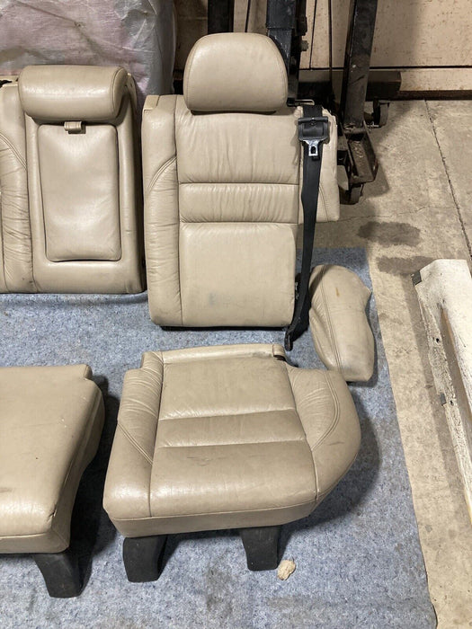 1992-1997 Volvo 850 GLT Rear Bench Seat Leather Tan Set 6818311 OEM #654M