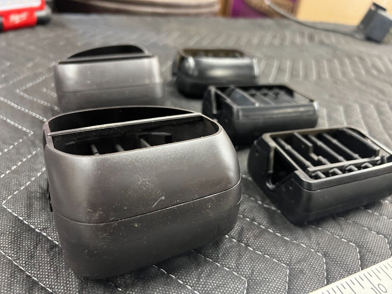 1998-2001 Dodge Ram 1500 Gray LH & RH Set 5 A/C Heat Dash Air Vents OEM #707EM