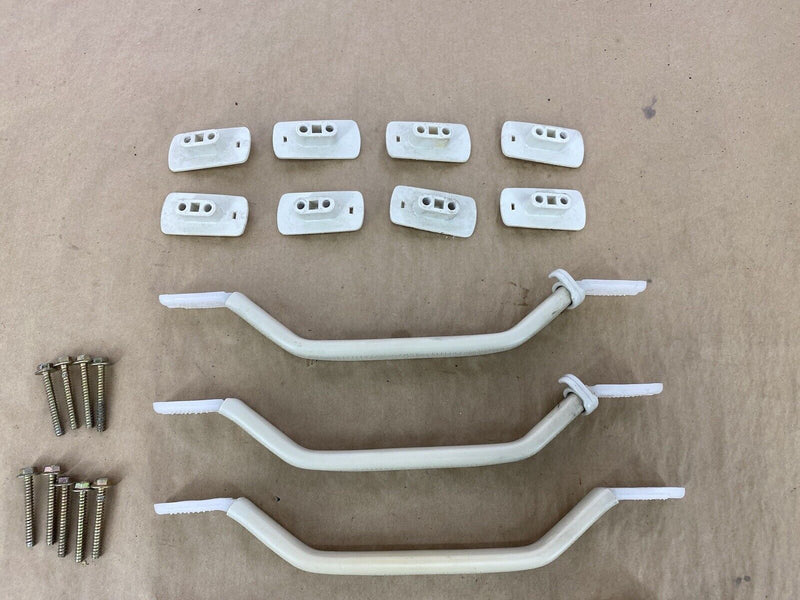 1986-1993 Volvo 240 242 244 245 Overhead Grab Handles Set of 4 Tan OEM #2501E