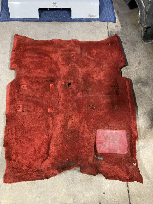 1976-1979 Cadillac Seville Carpet Floor Red Rug Carpeting Sedan OEM #1741M