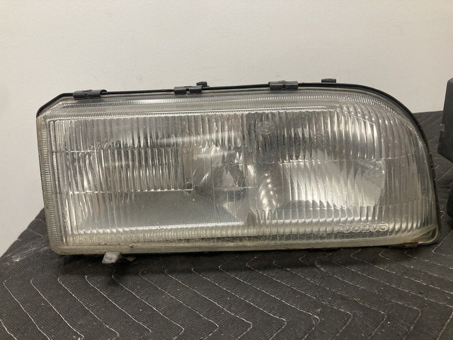 1992-1997 Volvo 850 Left & Right Headlight Housings Pair OEM #384M