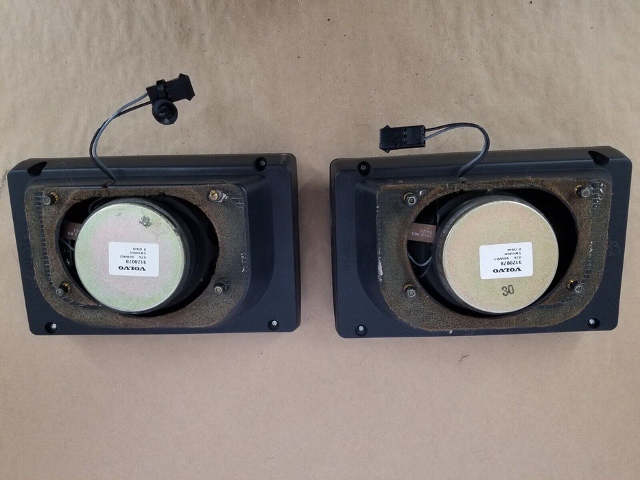 1992-1997 Volvo 850 850R Rear Deck Speakers HT-259 Pair 9128078 Sedan OEM #2776E