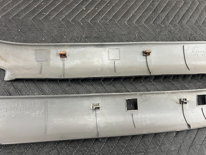 1998-2002 Isuzu Trooper Gray LH & RH Front A Pillar Trim Panel Pair OEM #882EM