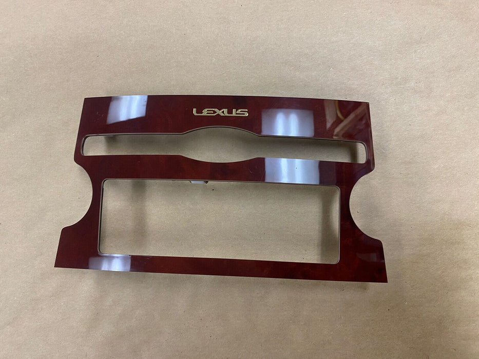 2007-2009 Lexus LS460 LS460L Front Center Disc Dash Dashboard Wood Trim #2089EJ