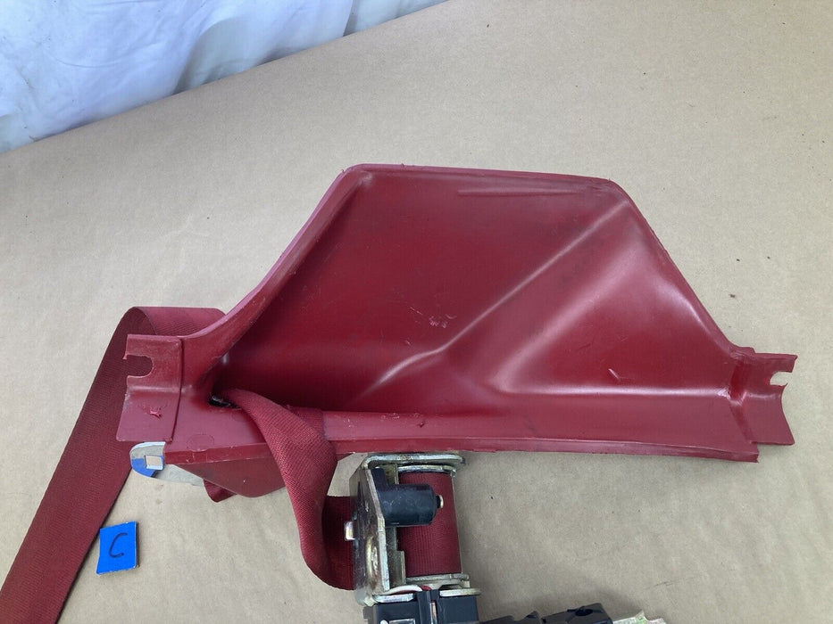 1976-1979 Cadillac Seville Right Front Seat Belt Retractor Red OEM #1796M