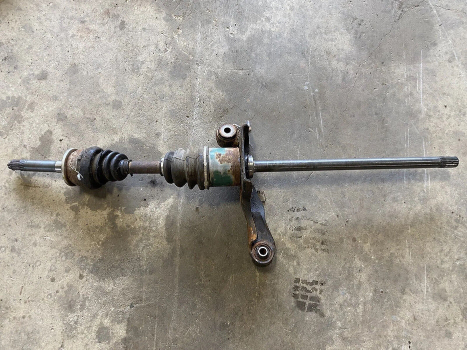 99-01 Isuzu Vehicross Left Driver Side CV Axle w/Bracket Brace Front OEM #1495E