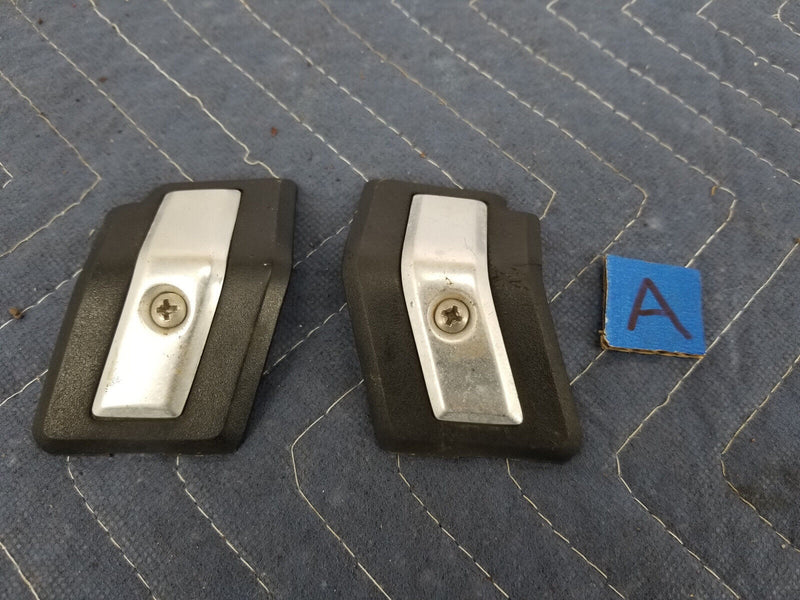 1981-1993 Volvo 240 245 Rear Wagon Chrome Roof Corner Trim Pair OEM #2599E
