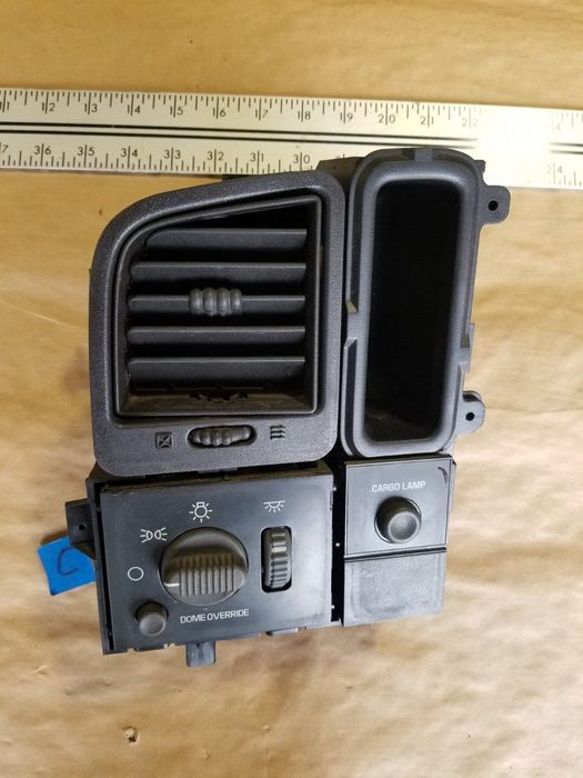 1999-2007 CHEVY 1500 SILVERADO SIERRA OEM HEADLIGHT DIMMER SWITCH + VENT #822CN