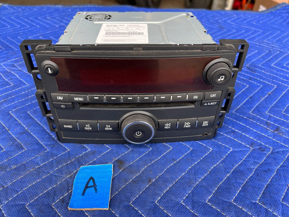 2002-2007 Saturn Vue Radio Stereo CD Player Assembly Model 15850682 OEM #457EM