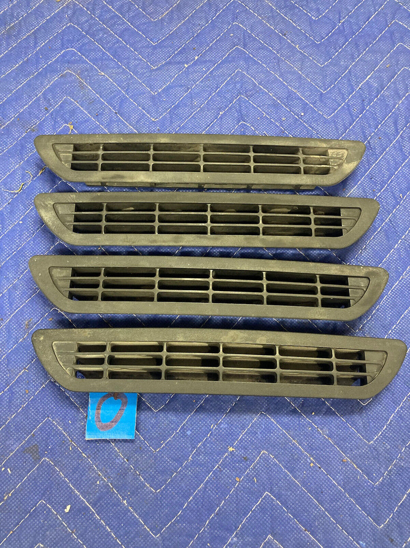 1984-1991 BMW 318i 325i E30 Rear Parcel Shelf Vents Set Of 4 1929555 OEM #2647M
