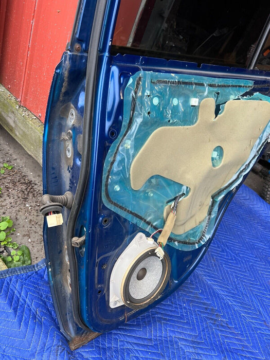 2004-2005 Toyota RAV4 Blue Passenger Side Right Rear Door Assembly OEM #845EM