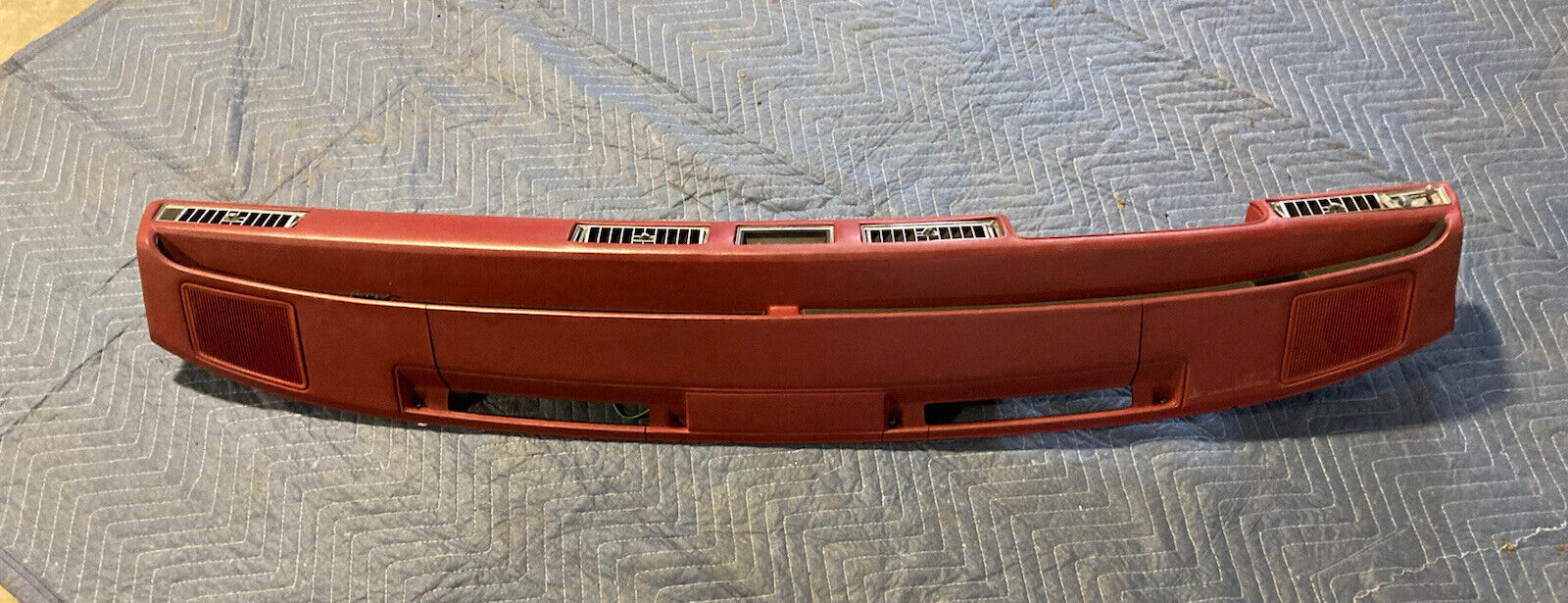 1976-1979 Cadillac Seville Dash Dashboard Assembly Trim Interior Red OEM #1758M