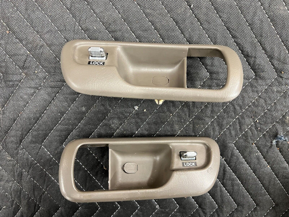 1995-1998 Acura TL LH & RH Interior Inside Door Handle Cup Insert Bezel OE#785EM