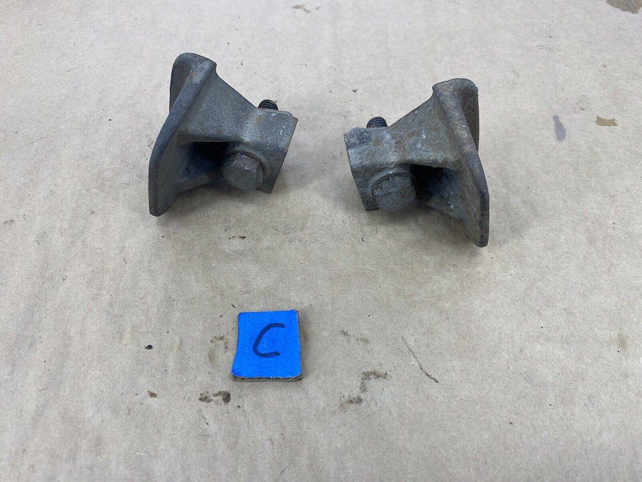 Volvo 240 244 245 Rear Caliper Impact Bumper Crash Buffer Pair 1229456 OE #2741E