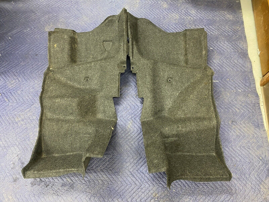 1997-2001 Lexus ES300 Rear Trunk Liner Carpet Gray Pair Left & Right OEM #2292E