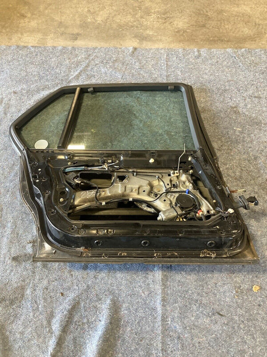 1986-1994 BMW 7 Series E32 Drivers Rear Door Left Panel Black Back OEM #796M