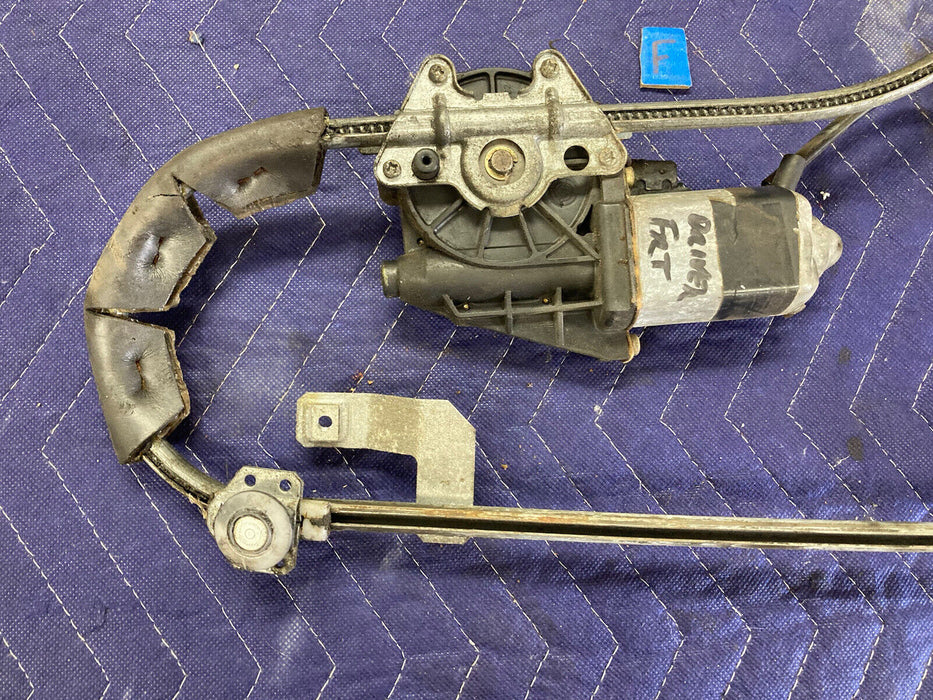 1984-1991 BMW 318i 325i E30 Left Front Sedan Window Regulator Motor OEM #2601M