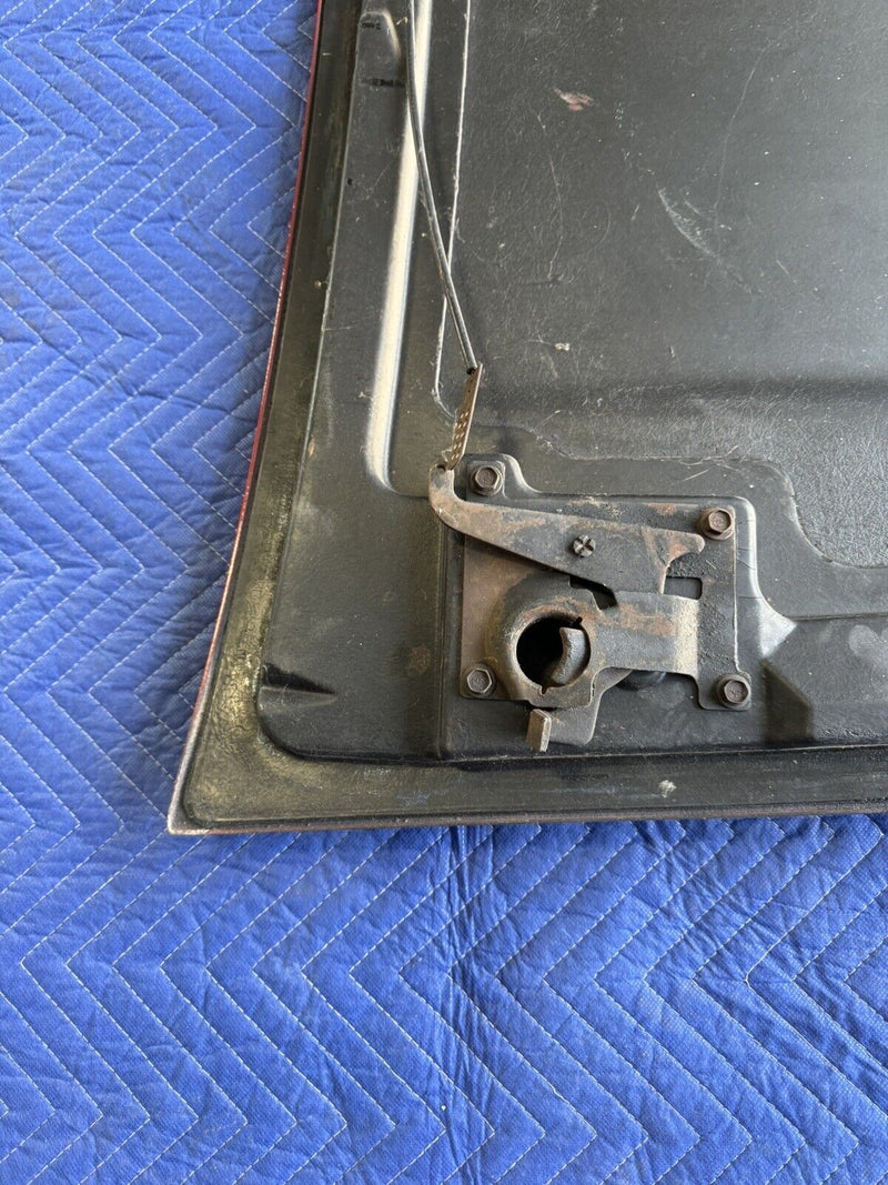 1968-1972 Corvette C3 Fiberglass Hood w/Latches Red OEM 427 Big Block #3205E